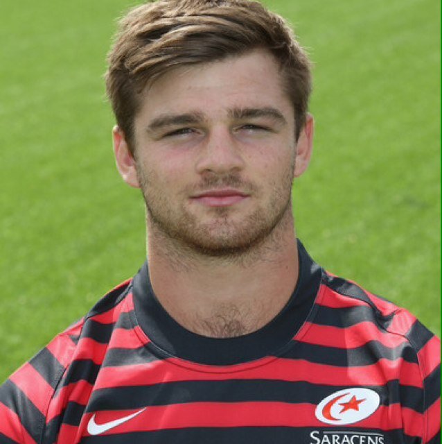 Rugby player for @Saracens