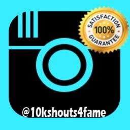 Here's how my page works, we promote your instagram on twitter to 10k followers, Just PM me your instagram name. SIMPLE. @10kshouts4fame