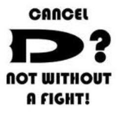 Forget about DP?? NEVER!!! And we're not going down without a fight!! Follow us for more information on how YOU can help!!