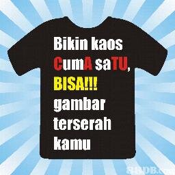 Kaos Distro | Kaos Komunitas | Kaos Kelas | Kaos Event  | Kaos Karikatur | Jaket Houdi | Jaket Varsity | Kemeja dll | 0897 1717 999
