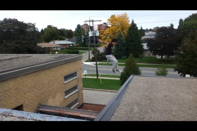 Parkour, longboarding, rugby