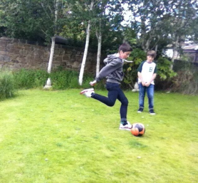 Im 12 and i like football play for huddersfield