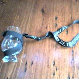 a whisky lanyard designed for dramming with your Glen Cairn glass - SAY AYE TO A DRAM