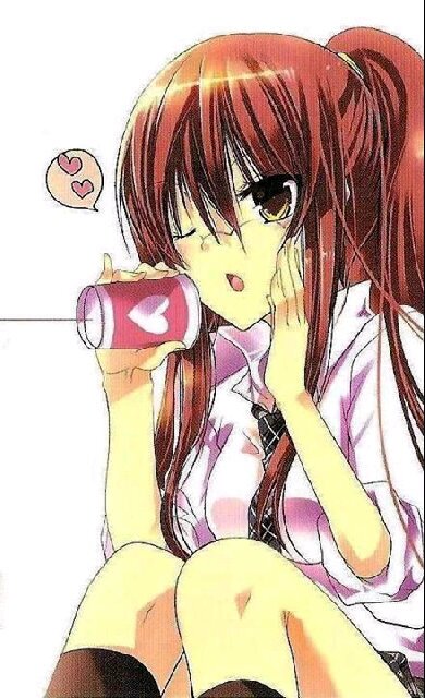 I'm Yukina Himuro, a cell phone novelist by the name of Yupina. Some of my friends feared me because of my sharp eyes and cold skin temperature. Yoroshiku.
