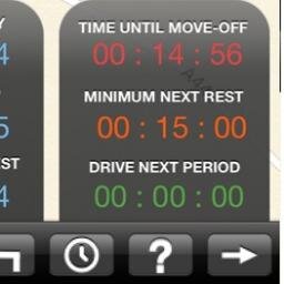 The website for the new UK #HGV iPhone app for drivers hours. #Tachograph tool.