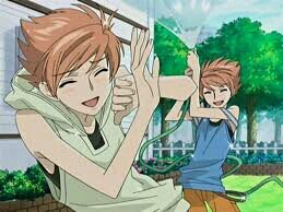 Kaoru here! Or am I Hikaru?... We'd like to play the 'Wich one is Hikaru? Game' with you! Though even our mom can't tell us apart. {#OuranRP #Twincest #Yaoi}