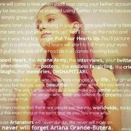 Hey, please share me, would love to get noticed by Ariana Grande, and my dream is to one day meet her. :-)