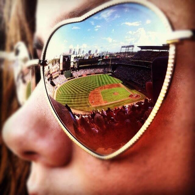 Just a girl in love with her baseball player.