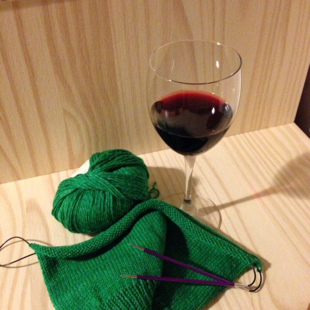 We live in Walthamstow and we knit or crochet. Found in The Bell pub every first and third Monday of the month.