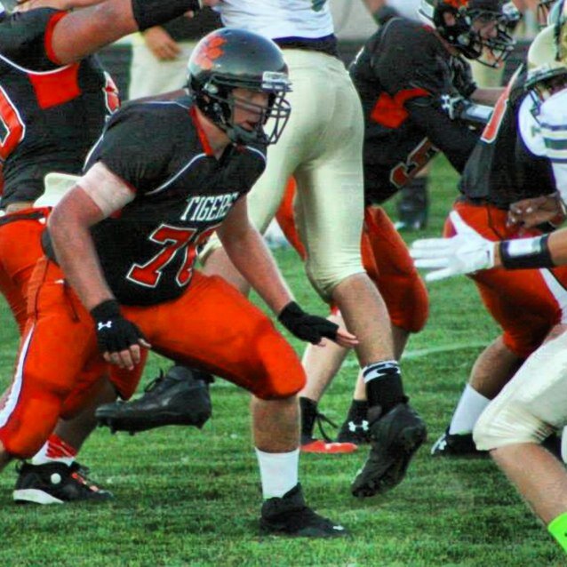 6' 3 255# OL Sophomore. Grant Tough Tiger Pride. #StayAmazing