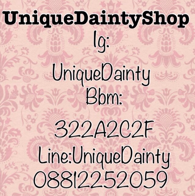 Trusted 100% phone:08812252059 bbm: 322A2C2F ig: UniqueDainty line: UniqueDainty payment via BCA, Mandiri, CIMB Niaga
