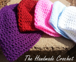 The Handmade Crochet is a business run through Etsy. Watch for monthly deals! For every two items purchased, one will be donated to St Judes Hospital.