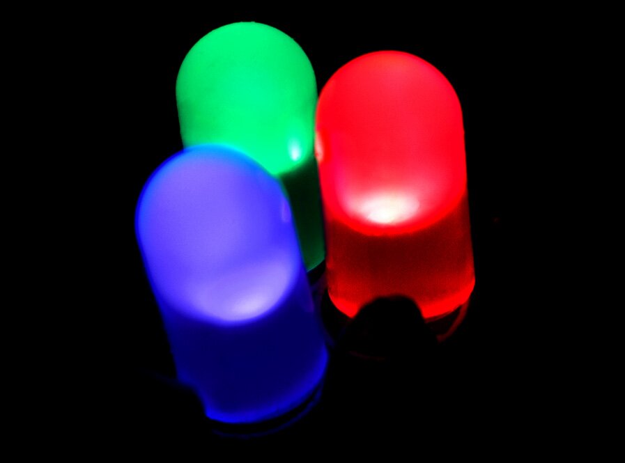 con LEDs, te veran...