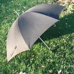 An umbrella left behind too often. Now I'm out on my own exploring Kingston. #YGK
