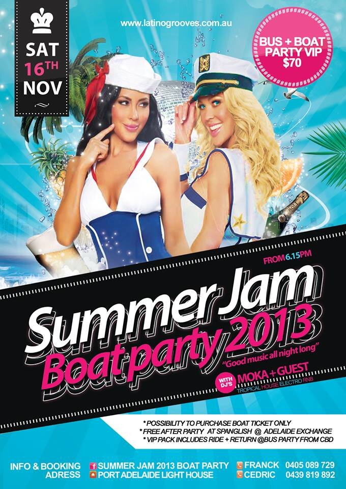 Adelaide Boat Party 2013, Summer Jam