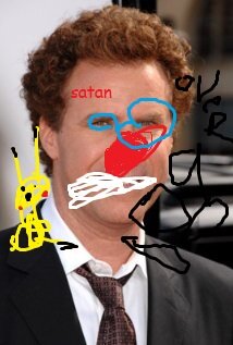 JUST TO CLARFY. I *AM* WIL FERROL. I WAS IN DUM AND DUBBER AND THE SIPMSONS 2. NOT A PADORY.