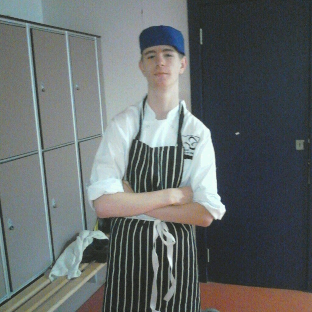 Trainee young chef, insta epic_ogrady,