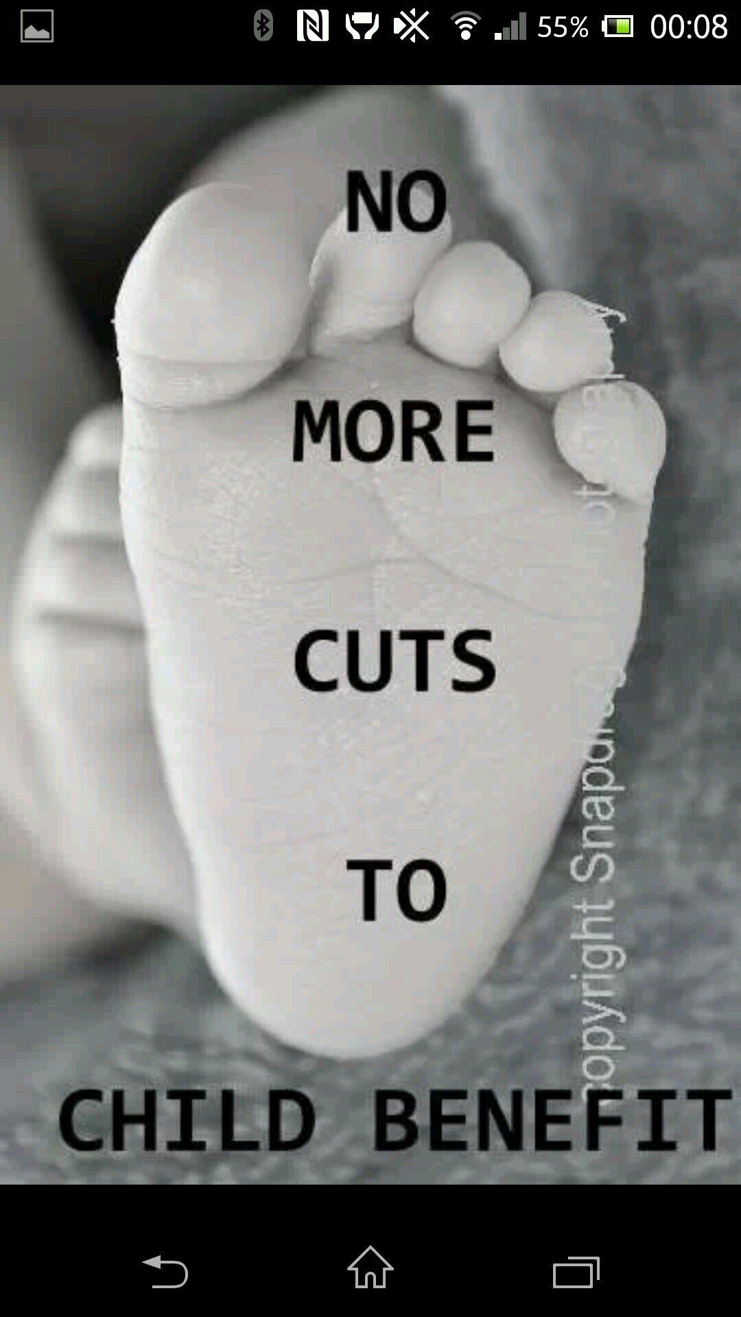 Save Our Child Benefit No More Cuts Our Children Deserve Better We Need To Save Their Futures