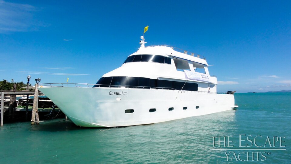 -- The Escape Yachts --
-- Made for Entertainment --
The Escape Yachts aims to be a safe, fun and affordable platform for chic events on sea.