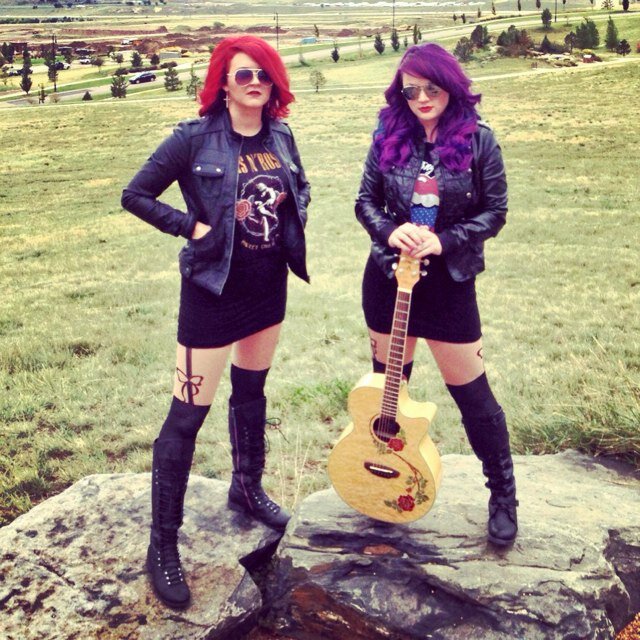 We're the Outlaw Angels, @ParidiseRebecca & @BrittanySharpOA, we sing, write & do the youtube thing. ❤️ http://t.co/VACbgZmIGV