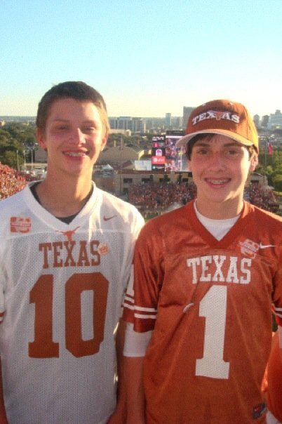 Just a family full of diehard Texas Longhorn football fans. We're pretty dang funny too.