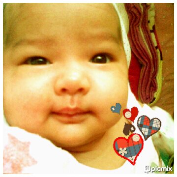 So much in ♥ with 2 beloved persons in my life #hubby & baby girl (˘⌣˘)ε˘`)