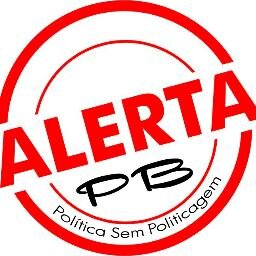 Twitter Oficial do Alerta Paraíba. Fique por dentro de tudo que acontece em nosso Estado. Política Sem Politicagem.
