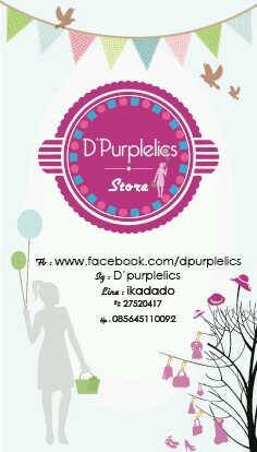 TRUSTED ONLINE SHOP. You may Contact us: +6285645110092, PIN: 27520417, IG: @dpurplelics