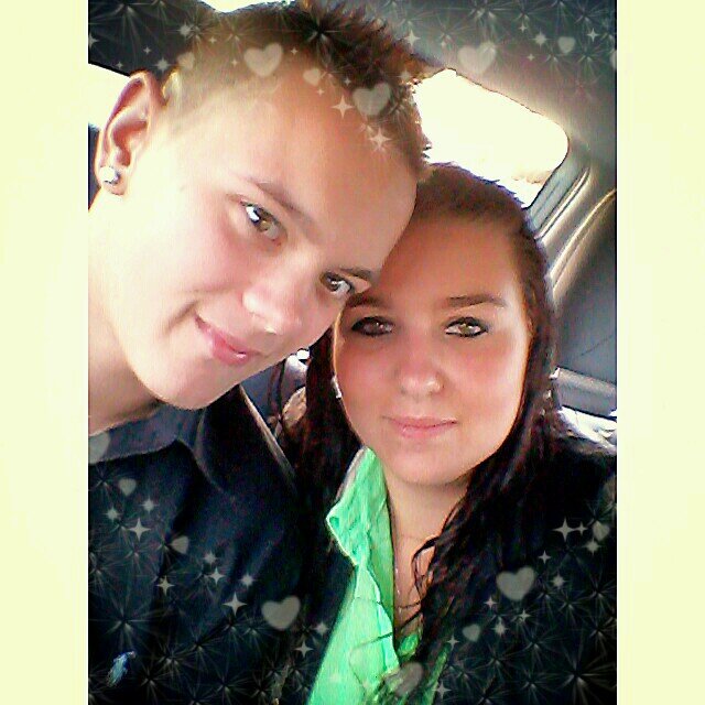 Happy with my girl @SharonaVanLuijn (l)