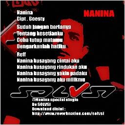 Special Single @SOLVSI
|Vocalist @gustiperwira
|SOLVSI = SOLUSI : SOLO + GUSTI |GOESTY|
https://t.co/lBsDDozwSm