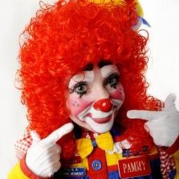 It's me, Pammy! Clowning around for smiles!