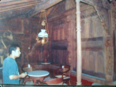 Rumah joglo gebyog adat jawa kayu jati kawak(kuno)