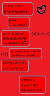 proudravers's profile picture. keep loveing Randy Martin and RAVERS!!! I'm proud have a idol like you♥ @randymartin98