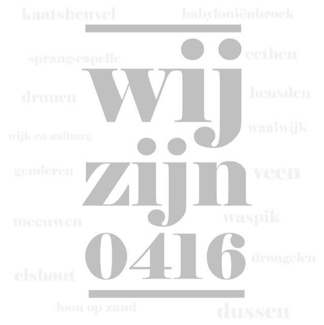 Nul416's profile picture. 0416 // Brabant // The Netherlands // Europe // World