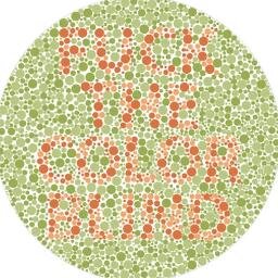 Follow me for daily updates for what it's like to live life through colorblind eyes.