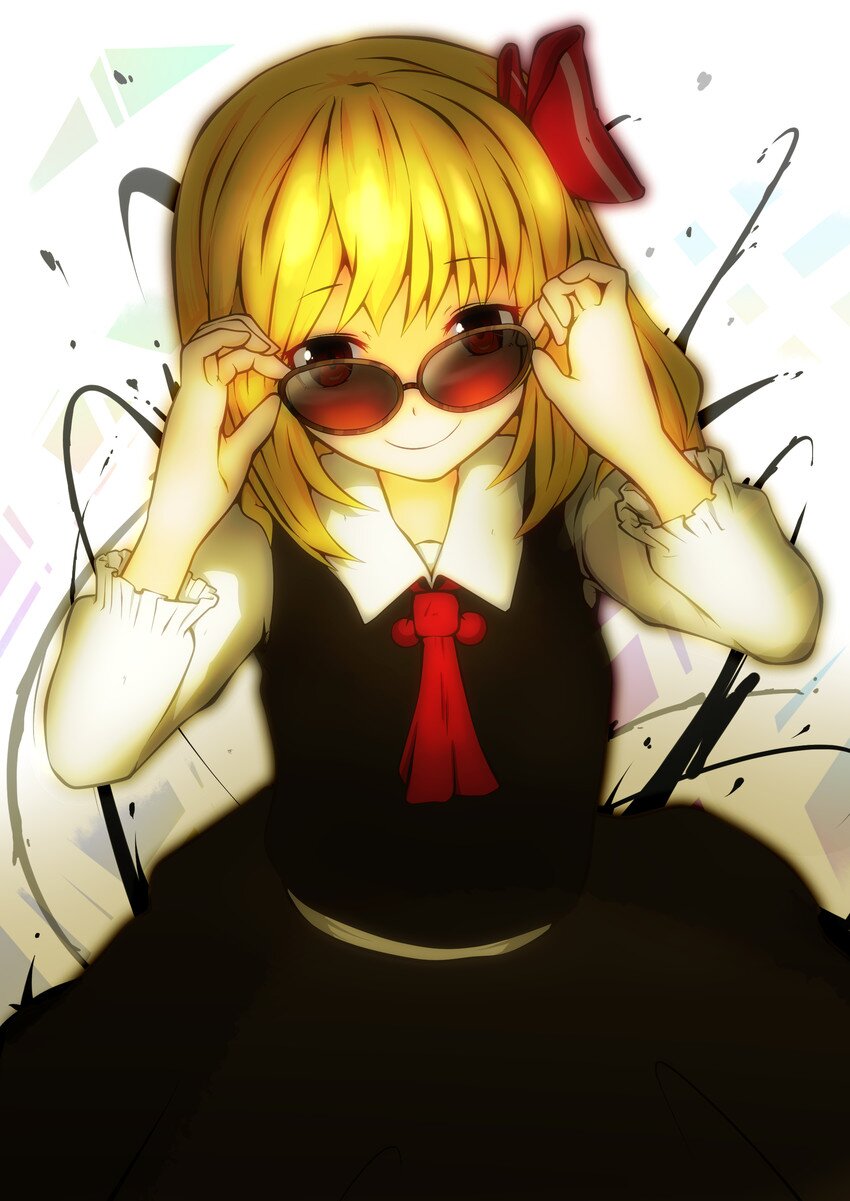 Yo! I am Rumia the coolest youkai on the land of gensokyo,I eat humans (rarely). Co-figure head of #Team9. Come be a baka buddy Touhou RP