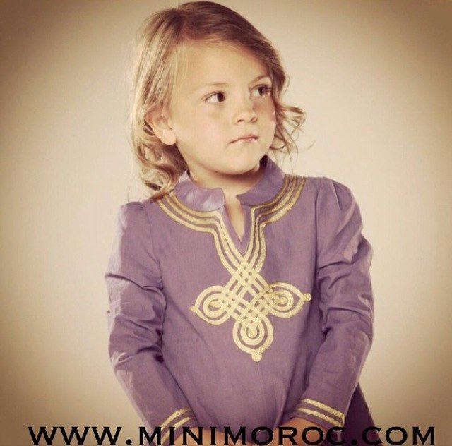 A childrens clothing brand created drawing inspiration from Morocco. We bring you the finest tunics using organic fabrics & a touch of silk braiding.