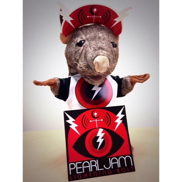 i'm a rat-ical little dude that likes to travel the globe with my pals Pearl Jam...looking for adventure and whatever comes my way.