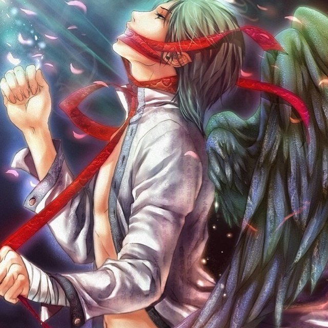 As angel of destruction, one has lost his soul to the blackness of the pits of hell. Heavenly, yet fallen, madness is in control. No one is safe. {RP 18+ Yaoi}