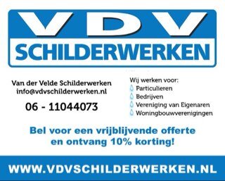 Schilderplannen?
VDV schilderwerken maakt er prima persoonlijk werk van.