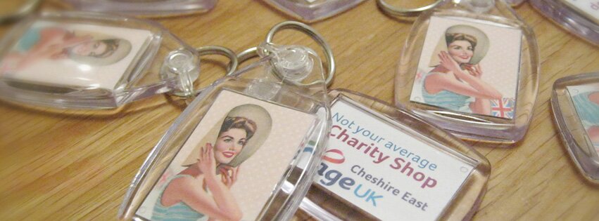 Age UK Cheshire East Knutsford Charity shop.  Always have loads of ever changing vintage. Catch us at our first vintage fair! Knutsford Civic Centre 9th March