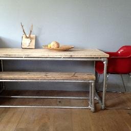We are a Bath based ethical business making and designing contemporary industrial furniture for home and business