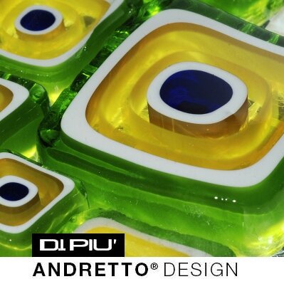 DI Piu srl - Andretto Design - Murano Glass - hand made - made in Italy