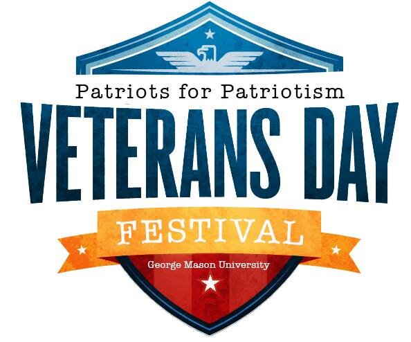 Come out to the GMU Veteran's Day Festival: Patriots for Patriotism
JC North Plaza 11-2 on 11/7/13