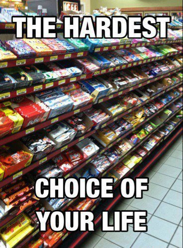 Tweets that are all about the problems with chocolate in the world...