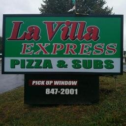 The most unique pizza in all of Virginia! Come on down to LaVilla Express and let us prove it to you! #LaVillaExpress