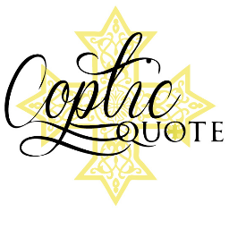 Follow us for lots of Christian and Coptic Quotes and many beautiful things!

Like us on http://t.co/233sUehB
Join us on http://t.co/c79w5bM2