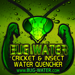 BugWater insect water quencer gel for crickets, roaches and any other insect or bug. No drowning, No Odors, Super Easy to Use