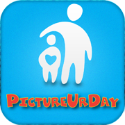 The PictureUrDay app is a family picture schedule for caregivers and young children, designed to organize small blocks of time in a busy family lifestyle.
