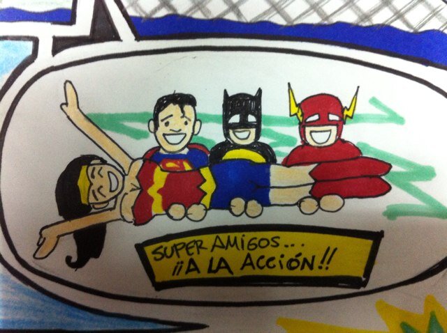 Vamos por el Record en Flugtag Chile, Somos 3 gordos talentosos  y un flaco bestial (Superman, Flash, Batman y la Mujer Maravilla) vamos con el Jet Invisible
